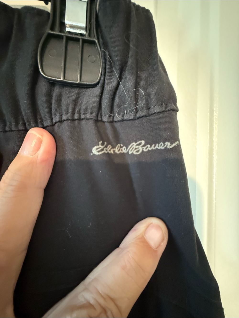 Eddie Bauer Black Women's Fleece Lined Pants - Picture 6 of 8